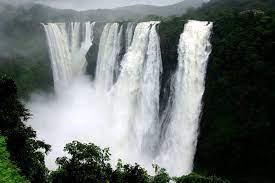 Jog Falls in Karnataka, India